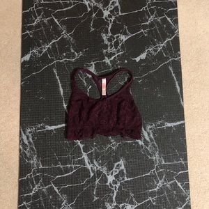 PINK Burgundy Bralette